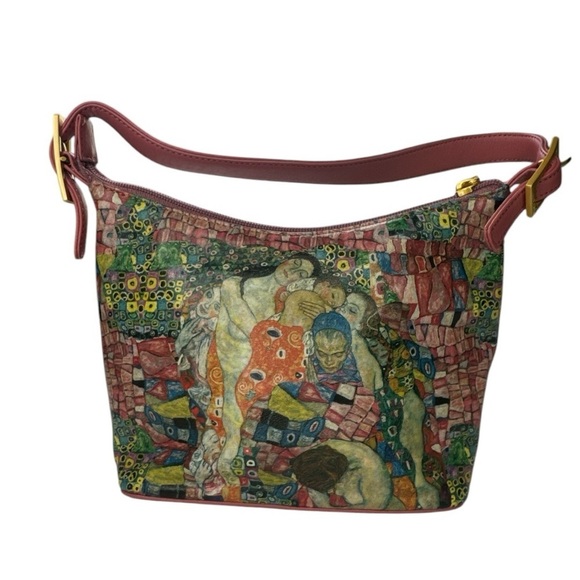 ICON Los Angeles Gustav Klimt Mini Leather Bag NWOT - Picture 1 of 16